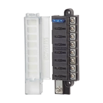 Blue Sea Systems Fuse Block StBlue Sea Systemsde Compact 8Circ W/Cvr