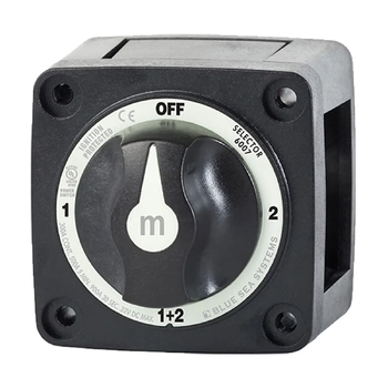 Blue Sea Systems Switch Battery M Selector Blk