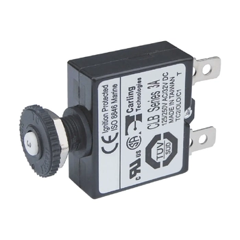 Blue Sea Systems Circuit Breaker Push Button Qc 3A