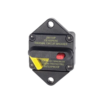 Blue Sea Systems Circuit Breaker, Bus 285 Panel 100 A