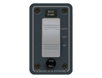 Blue Sea Systems Panel H2O 12Vdc Agc Bilgepumph