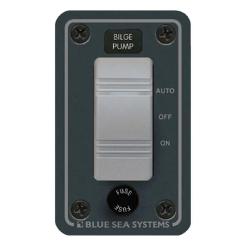 Blue Sea Systems Panel H2O 12Vdc Agc Bilgepumph
