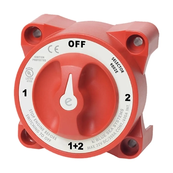 Blue Sea Systems Switch Battery E Selector W/Afd