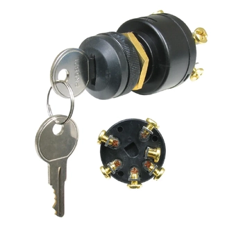 Sierra Switch Ignition Poly 4 Pos Short SMP39730