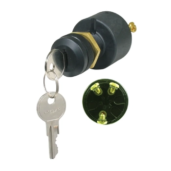 Sierra Switch Ignition Poly 3Pos Short 12V