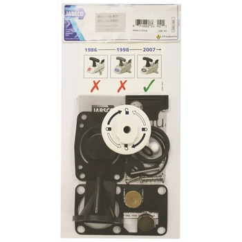Jabsco 3000 Twist-N-Lock Manual Service Kit 2007+ J0015-202