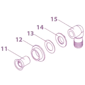 Bowl Elbow Kit TMC toilet