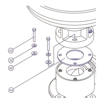Base Gasket Kit TMC Toilt