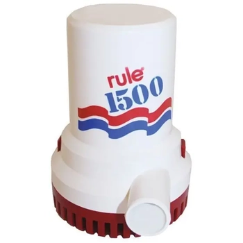 Rule 1500 Bilge Pump 24V 1500 GPH 2.3 amps Boat Marine RWB100