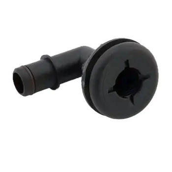 Thru Hull Black 3/4" Barbed