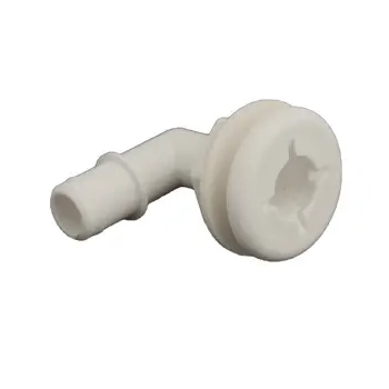 Qwik Lok Flanged Elbow 3/4"" White