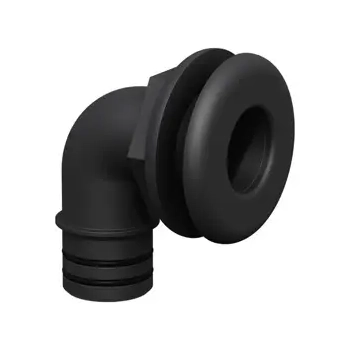"QWIK-LOK THROUGH HULL ELBOW 1 1/8"""