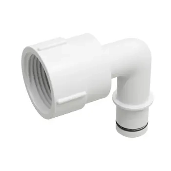 Adaptor For Rule Pump, 3/4" Qwik-Lok To 1" Npsm, Elbow