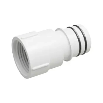 Adaptor For Rule Pump, 1-1/8" Qwik-Lok To 1" Npsm, Straight
