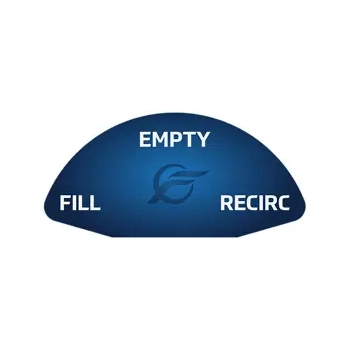ACTUATOR DECAL SYSTEM 4 (FILL - EMPTY - RECIRC)