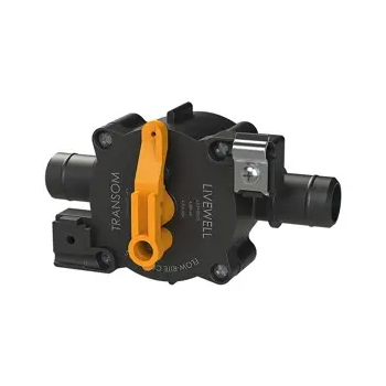 System 3 Valve Recirc/Empty/Auto With Rear Mount - Barbed