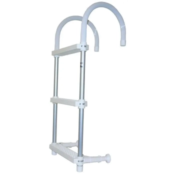 RWB Deluxe 3 Step Boarding Ladder Portable Plastic / Alloy