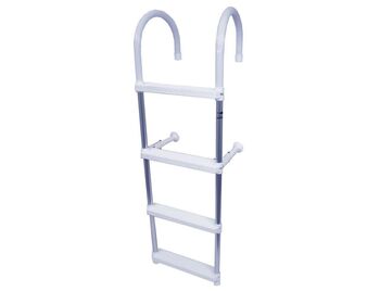 RWB Deluxe 4 Step Boarding Ladder Portable Plastic / Alloy