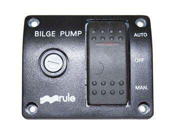 RWB Bilge Pump Rocker Switch Panel 3-Way 12V