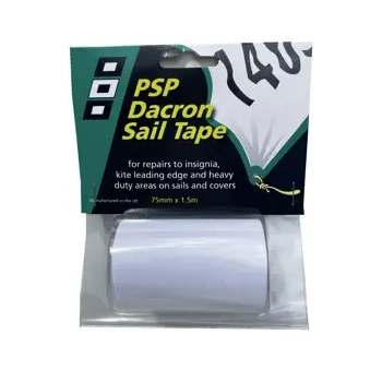 Dacron Insignia Tape White 75mm x 1.5M