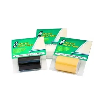 Dacron Wave Tape Black 75mm x 3M
