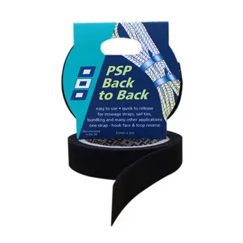 Back to Back Hook & Loop White 25mm X 2M