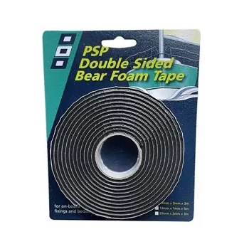 Double Sided Bear Foam Tape Black 19mm x 1mm x 5M