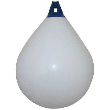 RWB Inflatable Teardrop Fender Buoy White 350x480mm