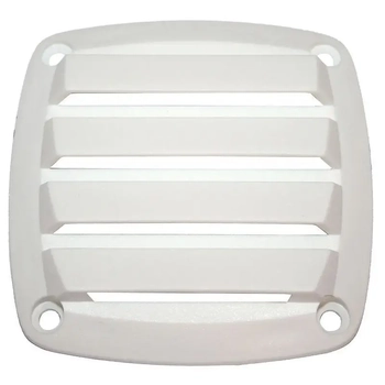 RWB Vent -White Nyl 90mmFlush