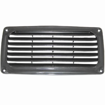 RWB Vent -Black Plast.200X100
