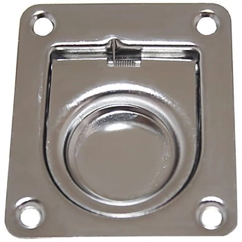 RWB Flush Pull W/Spr 55x65 SS
