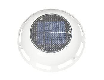 RWB Solar Vent with Battery and Switch