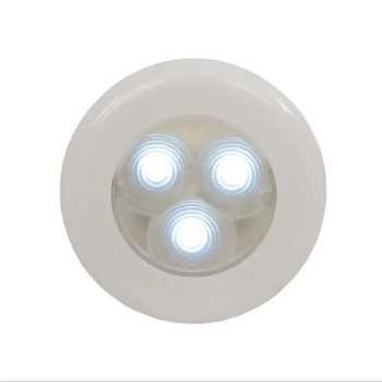 RWB Light -Led Rnd Wht 12-24V