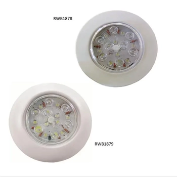 RWB Light Led Wht Flush 12V