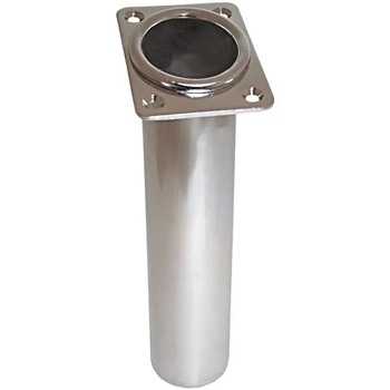 RWB Rod Holder Slimline Head Angled Shaft Stainless Steel