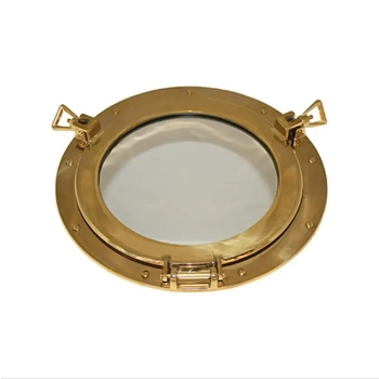 RWB Mirror Brass P/Hole 300Mm