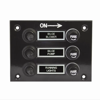 RWB Switch Panel W/Boots 3 Sw