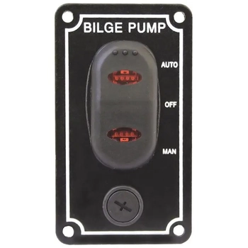 RWB Switch Panel -Bilge Vert