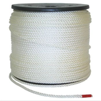RWB 3 Strand Nylon Rope - 8mm x 100m Towing Mooring Boat Marine