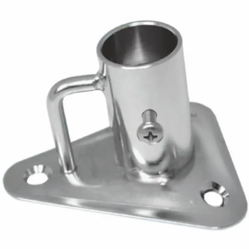 RWB Stanchion Base 6 Deg S/S