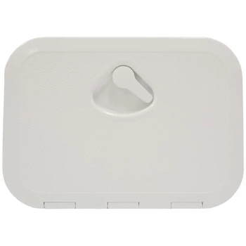 Nuova Rade Deluxe Opening Storage Hatch 375x275mm White