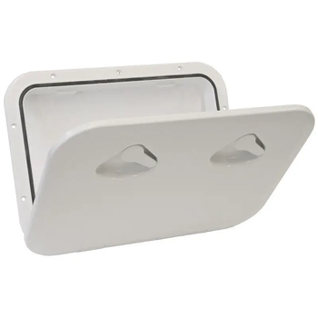 Nuova Rade Deluxe Opening Storage Hatch 440x315 White