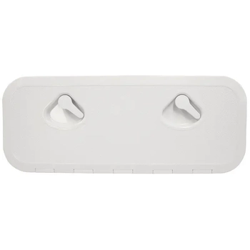 Nuova Rade Deluxe Opening Storage Hatch 600x250 White