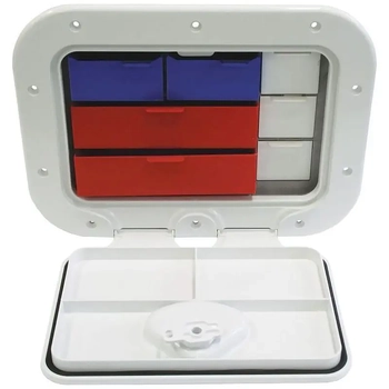RWB Hatch -Wht Tackle Box 375