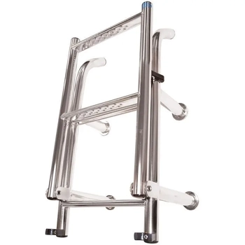 RWB Boat Ladder Stainless Steel 4 Rung Thin Angled Legs