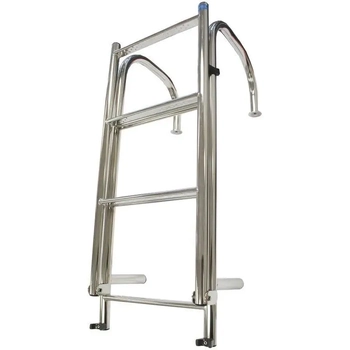RWB Large Deck Mount 6 Rung Ladder Stainless Steel