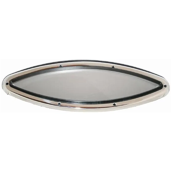 RWB Stainless Steel Portlight Fixed 400 x 127mm