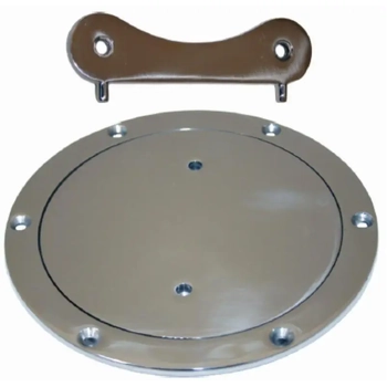 RWB Stainless Steel Deck Plate & Key 100mm - with O Ring