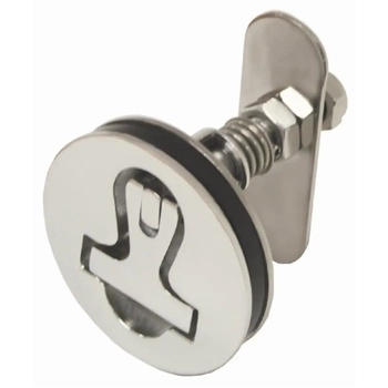 RWB Stainless Steel Hatch Latch Round 78mm