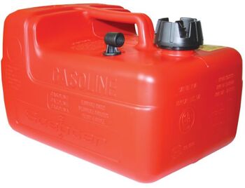 Scepter Deluxe 12L Polyethylene Portable Fuel Tank with Vented Cap & Fuel Pickup Assembly